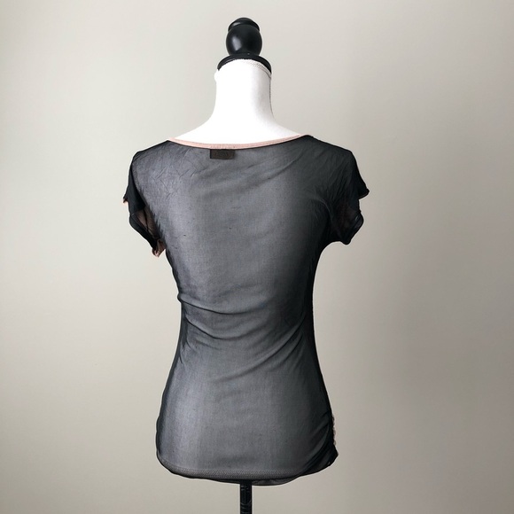 FLAIR | Sheer Back T-shirt - Picture 3 of 5